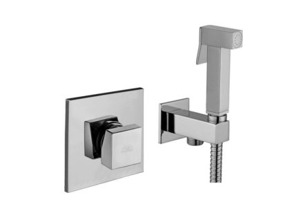 Paffoni Bidet Kit Bidetová batéria pod omietku, so spŕškou a telesom, chróm KITDUP112CR