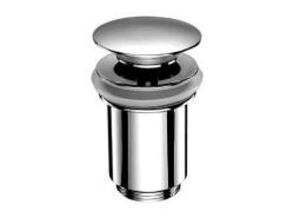 Schell Edition Designová umývadlová zátka PUSH OPEN, chróm 020000699