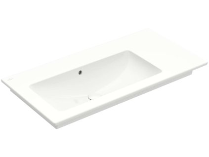 Villeroy & Boch Venticello Umývadlo nábytkové 100x50 cm, s prepadom, bez otvoru na batériu, CeramicPlus, alpská biela 4134L3R1