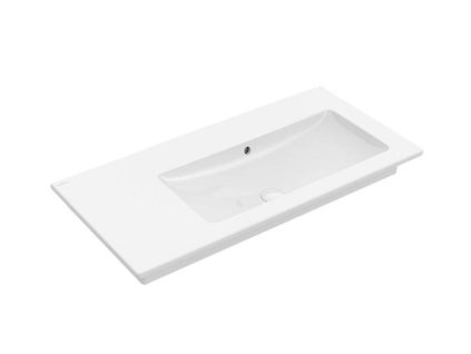 Villeroy & Boch Venticello Umývadlo nábytkové 100x50 cm, s prepadom, bez otvoru na batériu, CeramicPlus, alpská biela 4134R3R1