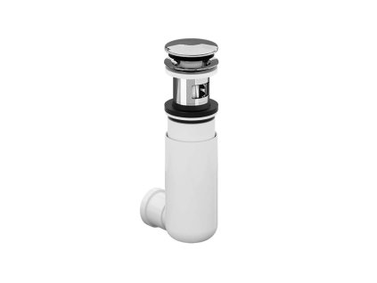 Villeroy & Boch Sifóny Umývadlový sifón, Push Open, chróm 92198800