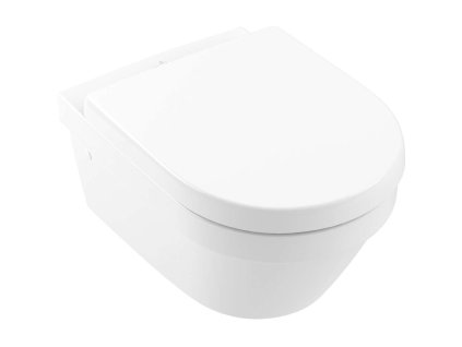 Villeroy & Boch Architectura Závesné WC s WC doskou SoftClosing, DirectFlush, alpská biela 4694HR01