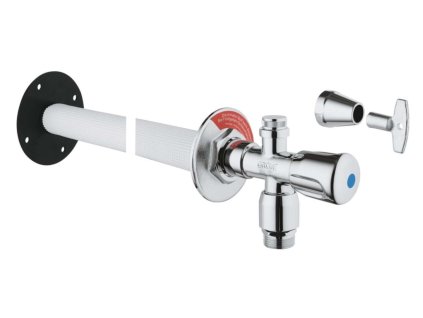 Grohe Eurotec Vonkajšia nástenná súprava, matný chróm 41206000-GR