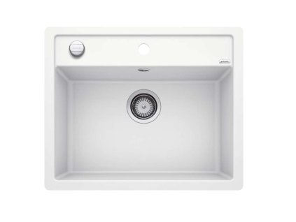 Blanco Dalago 6 Silgranitový drez, 61x50 cm, s ovládaním odtoku, biela 514771