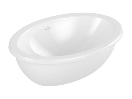 Villeroy & Boch Loop&Friends Umývadlo vstavané, 43x28 cm, s prepadom, CeramicPlus, alpská biela 4A5300R1