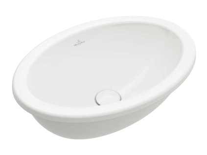 Villeroy & Boch Loop&Friends Umývadlo zápustné, 51x37 cm, s prepadom, CeramicPlus, alpská biela 4A6100R1