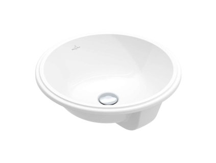 Villeroy & Boch Architectura Vstavané umývadlo, priemer 40 cm, s prepadom, CeramicPlus, alpská biela 5A7545R1