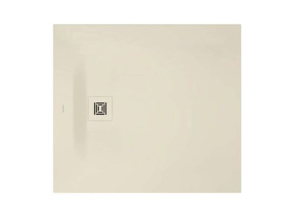 Duravit Sustano Sprchová vanička, 100x90 cm, DuraSolid, matná krémová 720274620000000