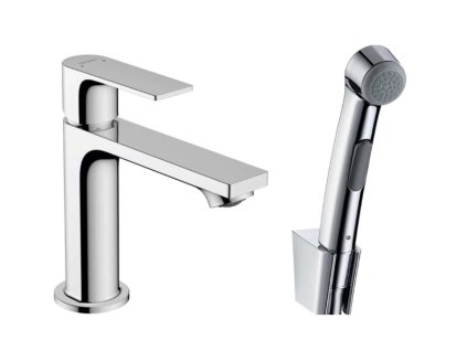 Hansgrohe Rebris E Umývadlová batéria s bidetovou spŕškou, chróm 72216000-HG