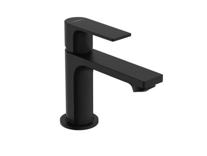 Hansgrohe Rebris E Umývadlová batéria s výpustom, CoolStart, matná čierna 72585670-HG