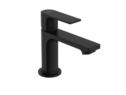 Hansgrohe Rebris E Umývadlová batéria s výpustom, CoolStart, EcoSmart, matná čierna 72587670-HG