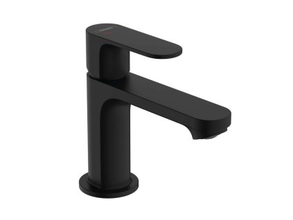 Hansgrohe Rebris S Umývadlová batéria s výpusťou, CoolStart, EcoSmart, matná čierna 72586670-HG