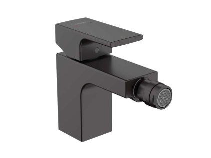 Hansgrohe Vernis Shape Bidetová batéria s výpustom, matná čierna 71219670-HG