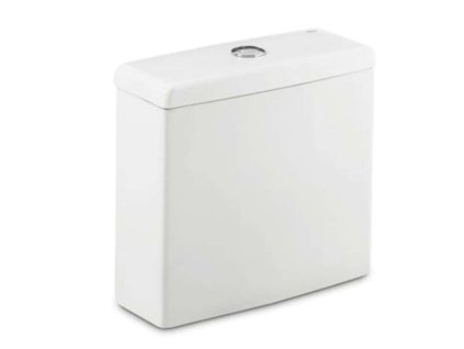 Roca Meridian WC nádržka, DualFlush, prívod vľavo dole, biela A341240000