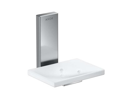 Axor Universal Rectangular Mydlovnička s držiakom, biela/chróm 42605000-AX
