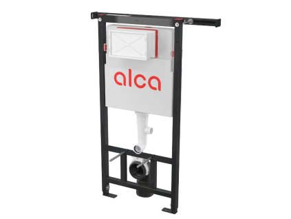 Alcadrain Predstenové inštalácie Predstenová inštalácia ECOLOGY na závesné WC, dávkovač tabliet, výška 1,12 m AM102/1120E