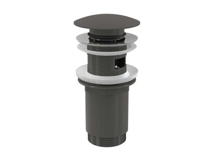 Alcadrain Príslušenstvo Umývadlová výpusť, ClickClack, lesklý gun metal A392-GM-P