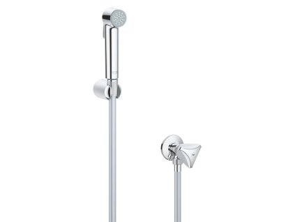 Grohe Tempesta Nástenný rohový ventil s ručnou bidetovou spŕškou, chróm 26357000-GR