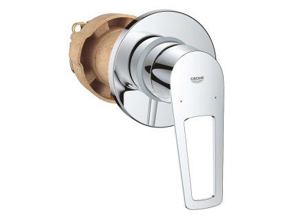 Grohe BauLoop Sprchová batéria pod omietku, s telesom, chróm 29042001-GR