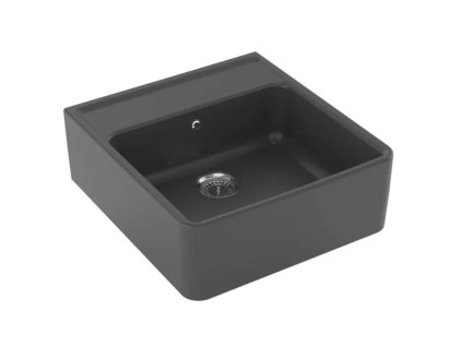 Villeroy & Boch Drezy Keramický drez 63x60 cm, CeramicPlus, grafit 632061i4