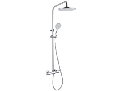 kielle Oudee Sprchový set s termostatom, 23 cm, 3 prúdy, chróm 20602020