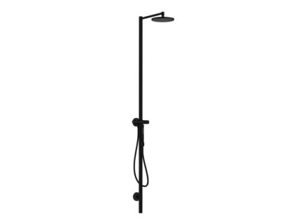 Axor Starck Sprchový set s batériou, priemer 24 cm, 1 prúd, matná čierna 12670670-AX