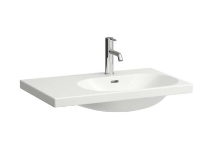 Laufen Lua Umývadlo nábytkové 75x46 cm, s prepadom, otvor na batériu, biela H8170850001041