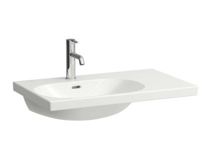 Laufen Lua Umývadlo nábytkové 75x46 cm, s prepadom, otvor na batériu, biela H8170860001041