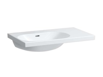 Laufen Lua Umývadlo nábytkové 75x46 cm, s prepadom, bez otvoru na batériu, LCC, biela H8170864001091