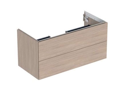 Geberit ONE Umývadlová skrinka 104x50x47 cm, 2 zásuvky, dub 505.264.00.5