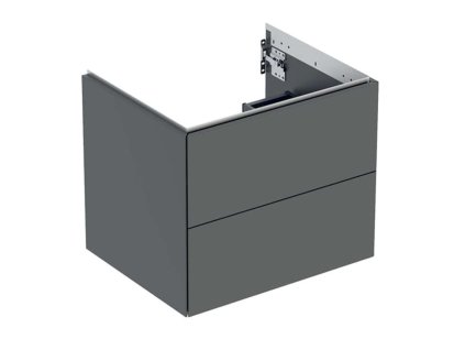 Geberit ONE Umývadlová skrinka 59x50x47 cm, 2 zásuvka, lávová 505.261.00.3