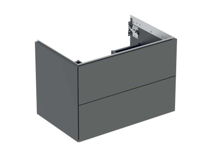 Geberit ONE Umývadlová skrinka 74x50x47 cm, 2 zásuvka, lávová 505.262.00.3