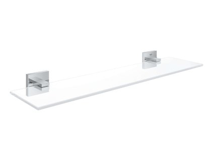 Grohe QuickFix Start Cube Polička, dĺžka 53 cm, sklo/chróm 41109000-GR