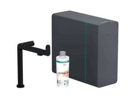 Hansgrohe Aqittura M91 Drezová batéria, SodaSystem, sBox, matná čierna 76837670-HG