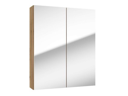 kielle Vega Zrkadlová skrinka, 60x73x15 cm, zlatý dub 50118601