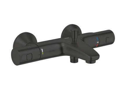 Grohe QuickFix Precision Start Termostatická vaňová batéria, matná čierna 345982430-GR