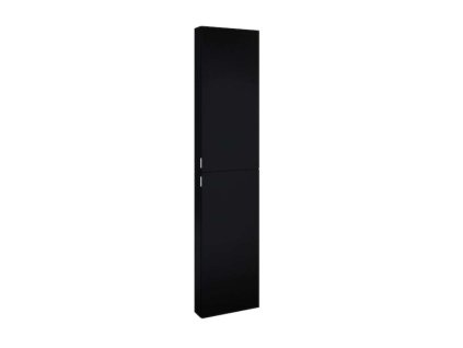 Jika Pure Vysoká skrinka 180x40x13 cm, 2 dvierka L/P, matná čierna H43J2352303531