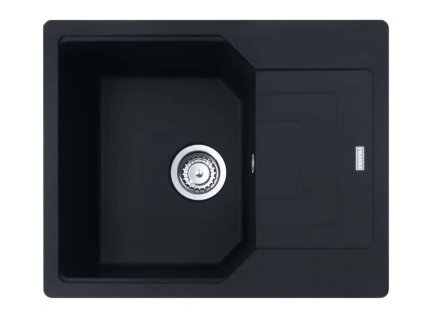 Franke Urban Fragranitový drez UBG 611-62, 62x50 cm, matná čierna 114.0700.097
