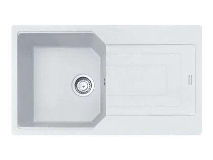 Franke Urban Fragranitový drez UBG 611-86, 86x50 cm, biela-ľad 114.0700.109