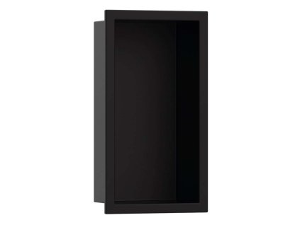 Hansgrohe XtraStoris Original Výklenok do steny s rámom, 30x15x7 cm, matná čierna 56092670-HG
