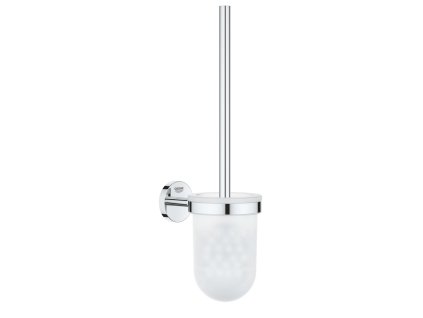 Grohe QuickFix Start Cosmopolitan WC kefa nástenná, s držiakom, sklo/chróm 41169000-GR