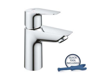 Grohe Start Edge Umývadlová batéria s výpustom Push-Open, chróm 24199001-GR