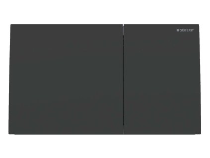 Geberit Sigma70 Ovládanie splachovania, easy to clean, matná čierna 115.622.14.1