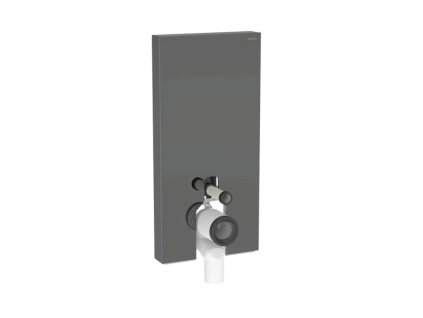 Geberit Monolith Plus Sanitárny modul na stojace WC, 101 cm, spodný prívod vody, sklo/lávová 131.202.JK.7