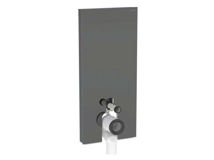 Geberit Monolith Plus Sanitárny modul na stojace WC, 114 cm, spodný prívod vody, sklo/lávová 131.233.JK.7