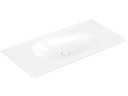 Villeroy & Boch Antao Umývadlo nábytkové 100x50 cm, bez prepadu, bez otvoru na batériu, CeramicPlus, alpská biela 4A76A3R1