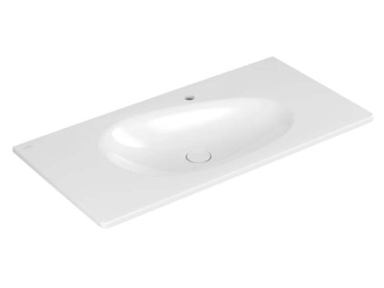 Villeroy & Boch Antao Umývadlo nábytkové 100x50 cm, s prepadom, otvor na batériu, CeramicPlus, alpská biela 4A76ABR1