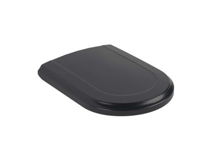 Villeroy & Boch Hommage WC doska, SoftClosing, QuickRelease, Pure Black 8809S1R7
