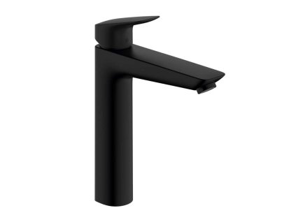 Hansgrohe Logis Umývadlová batéria s výpusťou, EcoSmart, matná čierna 71090670-HG