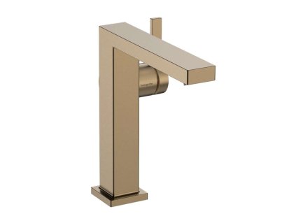 Hansgrohe Tecturis E Umývadlová batéria s výpusťou Push-Open, CoolStart, EcoSmart, kefovaný bronz 73040140-HG